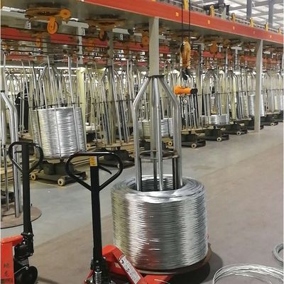 1 mm 1,5 mm 3 mm di diametro filo galvanizzato su misura con 19 fili di protezione del filo e protezione della superficie di acciaio rivestito di zinco
