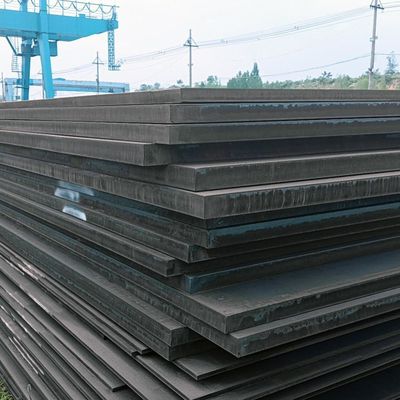Prime Low Carbon HRC ASTM A36 Q195 Q235 SS400 Spessore 0,8-300 mm Acciaio mite MS lamiera di acciaio laminata a caldo per piastra di contenitore