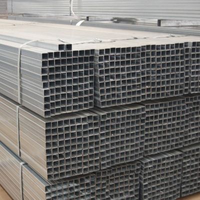 Struttura della costruzione tubo quadrato galvanizzato 2.0-2.5 mm spessore con forma di sezione RONDO 60x60mm 90x90mm