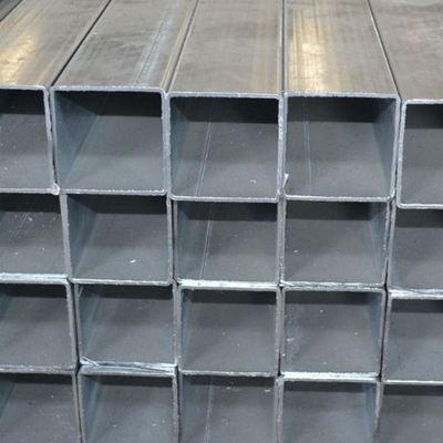 Tubi di acciaio galvanizzati quadrati, immersi a caldo, di sezione cava quadrata rettangolare con servizio di perforazione basato sulla tecnica di laminatura a caldo