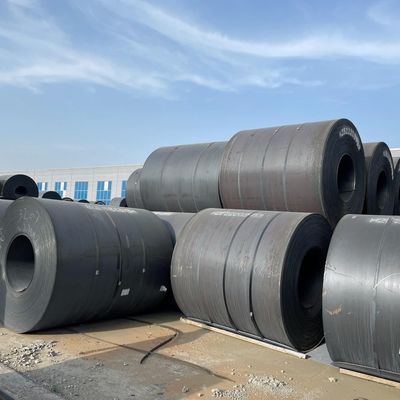 ASTM Q235 Q345 3 mm di spessore Placca metallica bobina di acciaio laminata a caldo