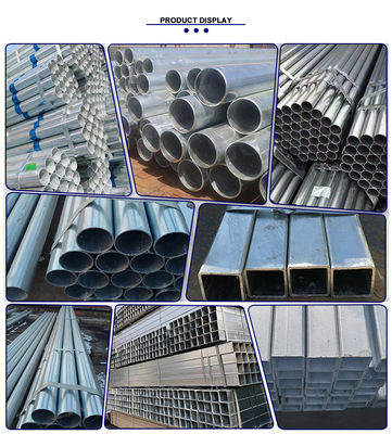 ASTM Q195 Q215 Q235 Q345 Tubi galvanizzati a caldo e tubi galvanizzati elettroplatabili per tubi non legati