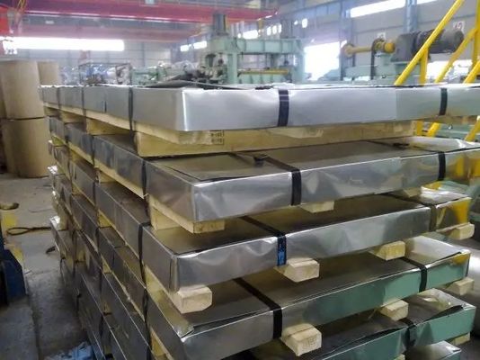3-8 tonnellate Peso della bobina 2,5 mm 3 mm Piastra in acciaio galvanizzato 120 g ASTM A653 G235 Rivestimento del tetto Piastra GI
