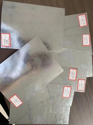 CE Certificato 0,5 mm 0,8 mm Piastra galvanizzata 60 g ASTM A653 G90 Ricambi di attrezzature automobilistiche Piastra GI