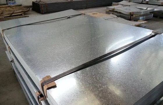 CE Certificato 0,5 mm 0,8 mm Piastra galvanizzata 60 g ASTM A653 G90 Ricambi di attrezzature automobilistiche Piastra GI