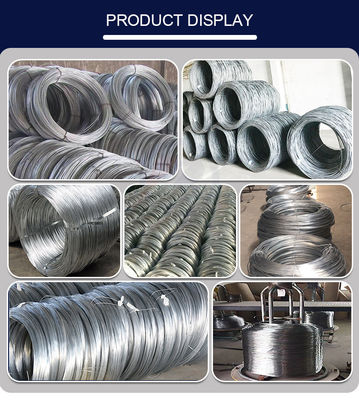 Acciaio a rubrica fredda di grado AISI Alto carbonio 0,5 mm 1,0 mm 1,5 mm filo galvanizzato per e Speciali
