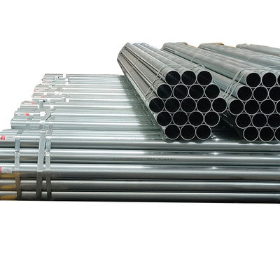 Tubo galvanizzato a parete spessa Tubo galvanizzato a misura per piede Tubo in acciaio senza cuciture rotondo