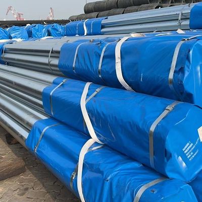 Zinc275 non legato Metalli materiali da costruzione tubi galvanizzati tubi di acciaio saldatura su misura per la costruzione olio non legato