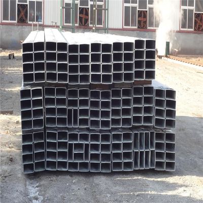 Tubi di acciaio galvanizzato quadrato a caldo da 3x3 pollici con rivestimento di zinco da 0,5 mm