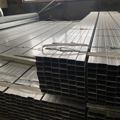 Ottima resistenza alla corrosione API tubo 1.2-2mm spessore 6x6 pollici tubi di acciaio quadrato galvanizzato con rivestimento di zinco 0,8mm