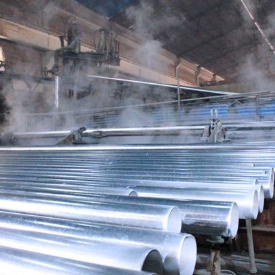 3 pollici OD tubi rotondi galvanizzati a caldo con rivestimento di spessore 1,2-20 mm