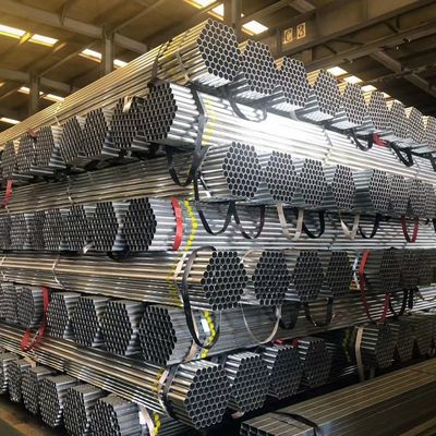 3 pollici OD tubi rotondi galvanizzati a caldo con rivestimento di spessore 1,2-20 mm