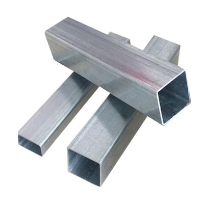 Tubi quadrati galvanizzati laminati a caldo per la costruzione di edifici ASTM Tubo strutturale 2.5x2.5 Grado BS1387/GB/T13793-2001