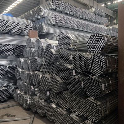 Tubi a parete spessa tubi galvanizzati per la costruzione tubi di acciaio saldati personalizzati materiali da costruzione resistenti alla corrosione