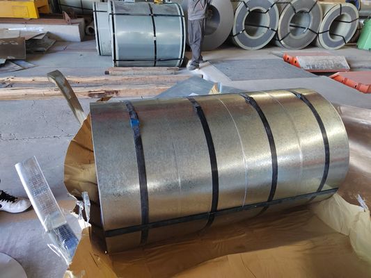 ASTM Standard Regular Spangle Z60 Z80 Z180 Z275 Dx51D Dx52D Dx53D Gi Hot Rolling Galvanized Steel Coil per tubi in acciaio