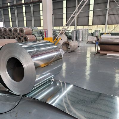 ASTM Standard Regular Spangle Z60 Z80 Z180 Z275 Dx51D Dx52D Dx53D Gi Hot Rolling Galvanized Steel Coil per tubi in acciaio