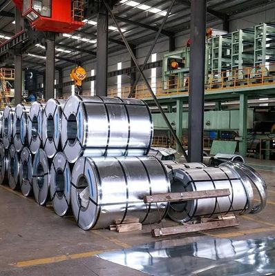 Z30-275g Big Spangle Galvanized Steel Coils 0.12mm-4.0mm Spessore personalizzato Foglio di ferro in rotoli / Tolleranza di bobina ± 1%