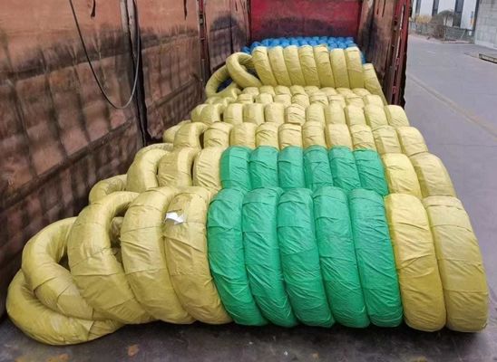 Prime Q195 Q235 filo d'acciaio galvanizzato per materiali da costruzione in base alle esigenze del cliente