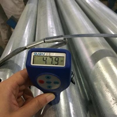 Trasporto di gas di scarico di petrolio tubi galvanizzati immersi a caldo con costruzione e fatturazione in acciaio saldato su misura
