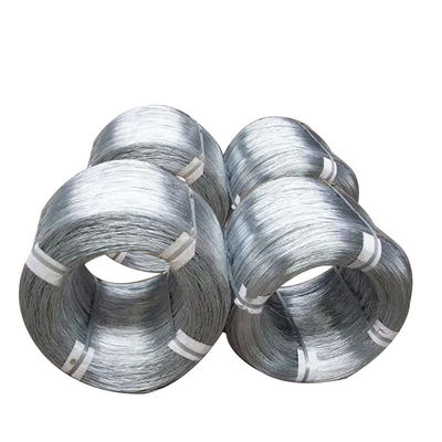 Full Hard Production BWG 20 21 22 2mm 4mm 6mm Hot Dip Electro Galvanized Ferro Acciaio filo non oleato