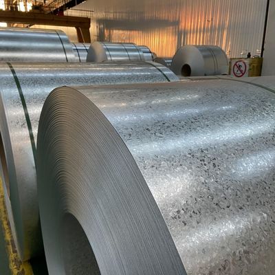 Coil di acciaio galvanizzato laminato a caldo SGCC CGCC AISI Z275 con skin pass e personalizzazione