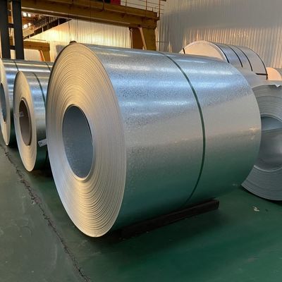 Coil di acciaio galvanizzato laminato a caldo SGCC CGCC AISI Z275 con skin pass e personalizzazione