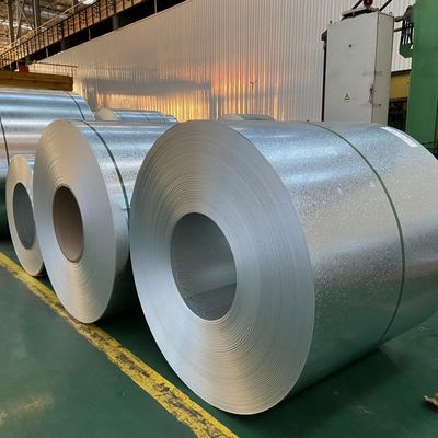 Coil di acciaio galvanizzato laminato a caldo SGCC CGCC AISI Z275 con skin pass e personalizzazione