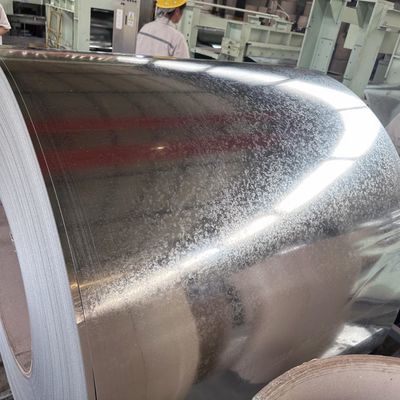 DX51D bobine di acciaio galvanizzato spessore personalizzato di 0,12 mm-4,0 mm lamiera di ferro in rotoli / bobine con garanzia e tolleranza
