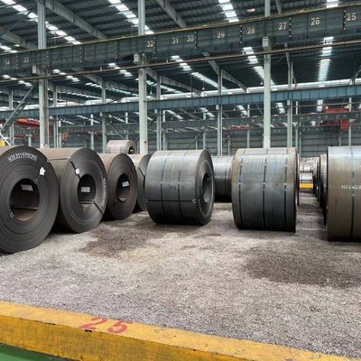 600-819 mm Larghezza ASTM A572 Q235 Q345 Ss400 S275jr hrc Ms Scola di acciaio caldo laminato a caldo di carbonio Ss355jr St37 Nero