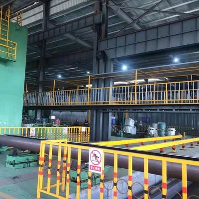 Struttura Fornitura di tubi tubi di acciaio laminati a caldo a cucitura retta saldata Q235B spessore nominale della parete 2-6 mm per la costruzione