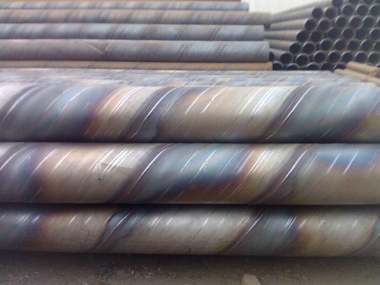 5 mm-30 mm di spessore SSAW tubi di acciaio saldato per il trasporto di fluidi a bassa pressione di petrolio e gas naturale