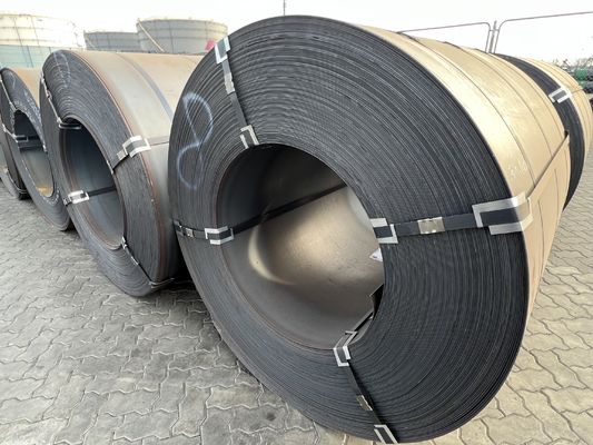 Acciaio Q195 Q215 Q235 Q255 Q275 Q355 hrc 1,2 mm acciaio laminato a caldo Coil di acciaio al carbonio non legato Lunghezza su richiesta