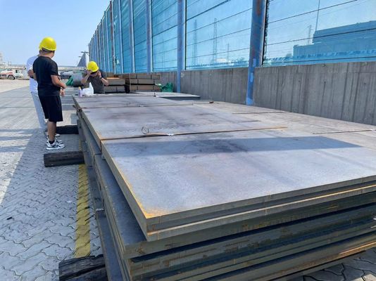 1070 1045 1020 1010 Piastra di acciaio al carbonio per costruzione Materiale da costruzione laminato a caldo JIS G3131 St37