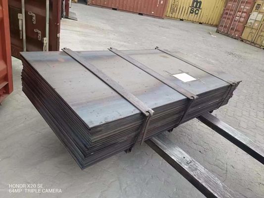 Piastra di acciaio al carbonio laminata a caldo con GB Standard Q195/Q235/Q235b/Q345/A36/SS400