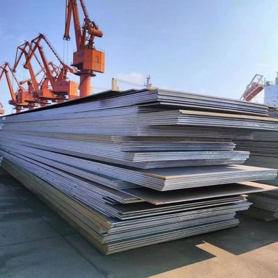 DC01-06 SS400 A36 Q235 Q345 HR Piastra di metallo per il tetto a caldo Piastra di acciaio caldo Piastra di acciaio al carbonio Piastra di acciaio laminata a caldo Piastra di acciaio