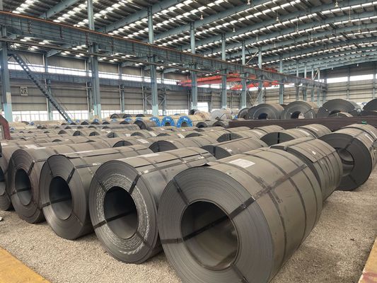 Servizio di saldatura ad alta intensità ASTM Q235 Q235B Q345 bobina di acciaio al carbonio laminata a caldo con tolleranza competitiva e ± 1%