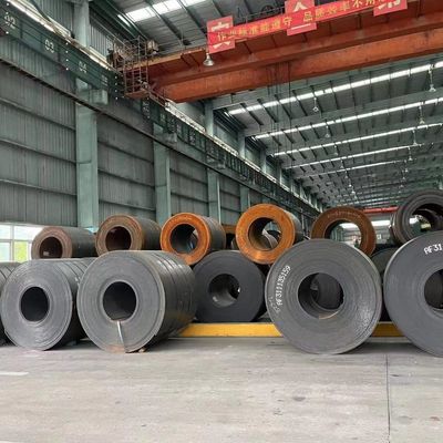 600-2000 mm larghezza bobina nera di acciaio al carbonio laminata a caldo bobine HR con sconto popolare e tecnologia da fabbrica vendita diretta
