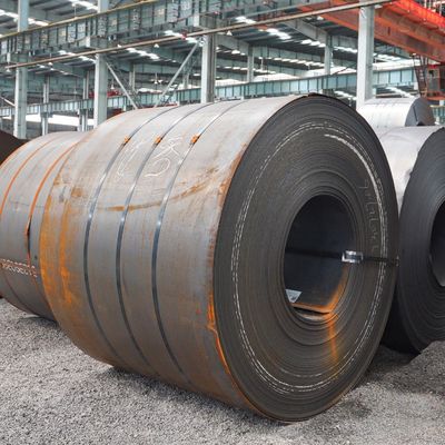 Superficie nera HRC A36 S400 SS400 S355J Q195 Q235B bobina di acciaio al carbonio per la fabbricazione e la produzione