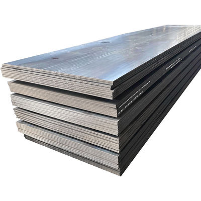 800-1500 mm di larghezza Piastre di acciaio al carbonio laminate a caldo A36 Ss400 Q235 Q355 Q345 1 mm 2 mm 3 mm di spessore per la lavorazione del decollaggio