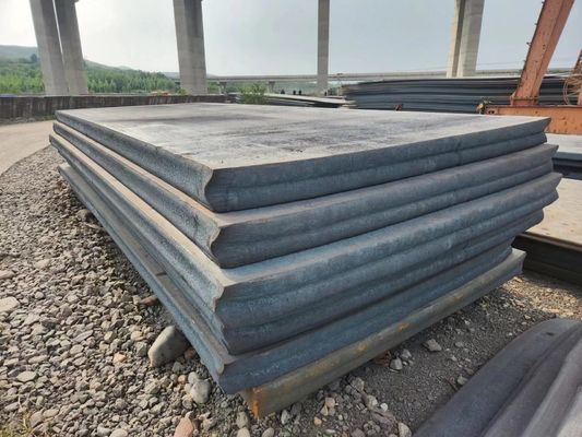 Fabbricazione di prodotti in acciaio laminato a freddo HRC da 6 mm a 20 mm Ms Piastra di acciaio caldo laminato a caldo Ss355jr St37 Metallo nero