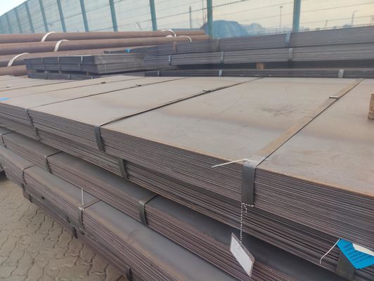 Fabbricazione di prodotti in acciaio laminato a freddo HRC da 6 mm a 20 mm Ms Piastra di acciaio caldo laminato a caldo Ss355jr St37 Metallo nero
