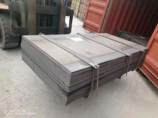 Fabbricazione di prodotti in acciaio laminato a freddo HRC da 6 mm a 20 mm Ms Piastra di acciaio caldo laminato a caldo Ss355jr St37 Metallo nero