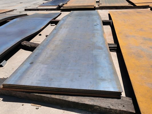 ASTM Standard Q345 Ss400 A36 Piastra di acciaio 5mm 6mm 9mm hrc Ms Piastra di acciaio caldo laminato a carbonio per applicazioni di resistenza