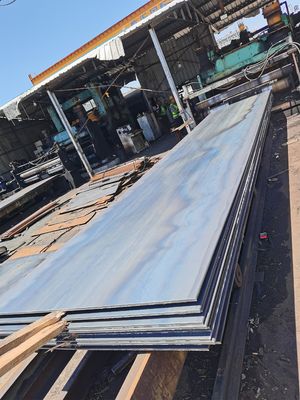 ASTM Standard Q345 Ss400 A36 Piastra di acciaio 5mm 6mm 9mm hrc Ms Piastra di acciaio caldo laminato a carbonio per applicazioni di resistenza