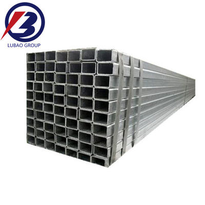 ASTM Gr60 A36 Q235 Q355 1045 Sch40 Forma di sezione quadrata tubo di acciaio al carbonio laminato a caldo con protezione leggermente oliata
