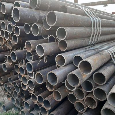ASTM a333 Gr.6 API 5l Gr.x52 3 pollici 4 pollici tubo senza saldature in ferro nero al carbonio con fatturazione per peso effettivo e perforazione