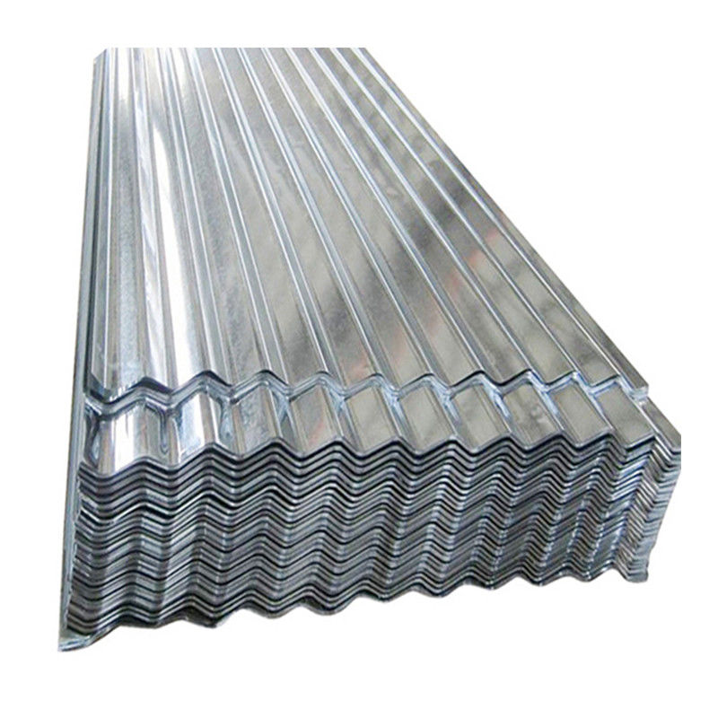 Tolleranza ± 1% Galvanizzato Rivestito Z275 ASTM Standard GI Acciaio ondulato Terreno di ferro Tole fogli per la costruzione di edifici