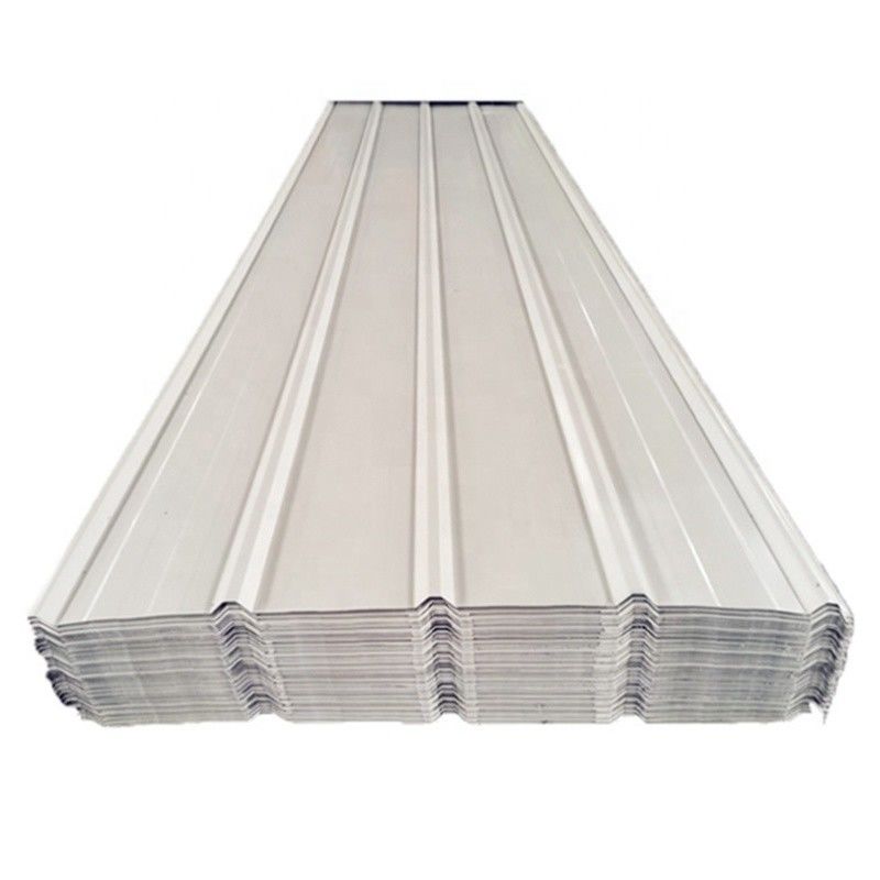Materiale per la copertura corrugata UPVC in lamiera di fibra di vetro PPGI certificata ISO9001 con resistenza alla corrosione e tolleranza ± 1%