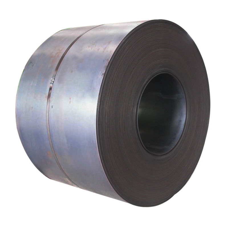 Strisce di acciaio al carbonio laminato a caldo e a caldo, di colore nero brillante, di acciaio ricoperto di calore, proveniente da Shandong, per piastre ad alta resistenza