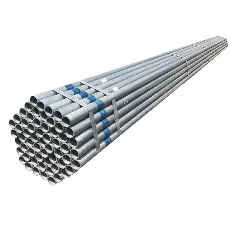 Tubo di acciaio galvanizzato GI tubo rotondo saldato per materiali da costruzione Q195/Q215/Q235/Q345 grado S235/S355/ 20/ 45